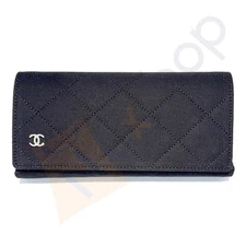 Soft Quilted Fabric Black Case for Sunglasses Eyeglasses w/ CleaningCloth & Box