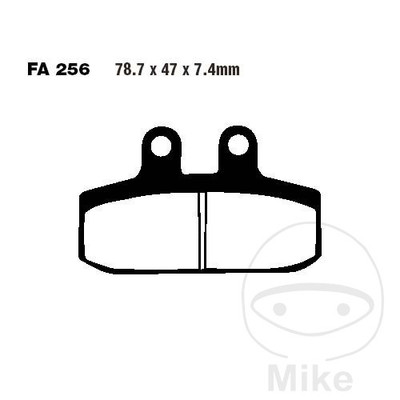 EBC Standard Brake Pads SCOOTER OLD: 7872211/7870200