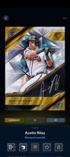 Topps Bunt Diamond Icons 25 Austin Riley Silver Polychromatink Legendary DIGITAL