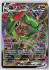 Carta Pokemon Rayquaza VMAX 111/203 Holo 2021 EVS Evolving Skies quasi nuova