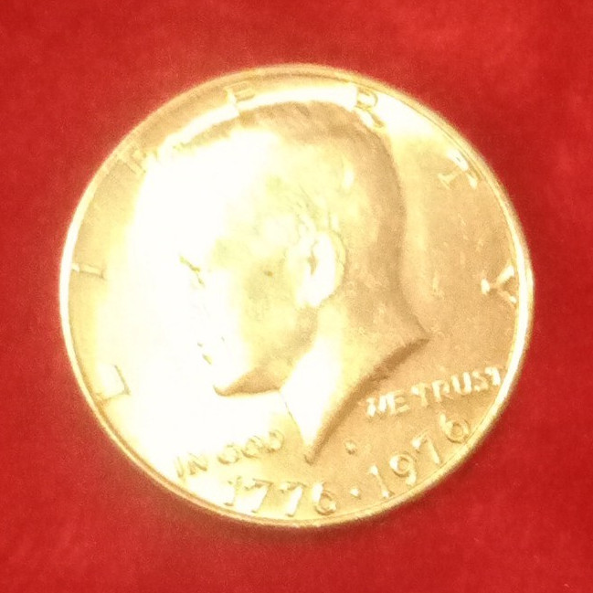 Eisenhower $1 Bicentennial Type 1 Business Strike 1976 Philadelphia KM#203