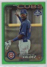 2024 Topps Pro Debut Green Foil 24/99 Derniche Valdez #PD-126 1f5h