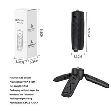 For DJI Pocket 4p/Insta360 Quick-Release Magnetic Bouncy Tripod Fixed Base Mount