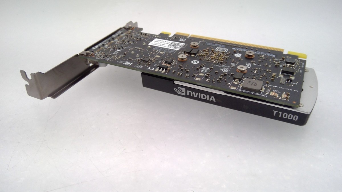 Nvidia Quadro T1000 8GB GDDR6 4x Mini Display Graphics Card Dell