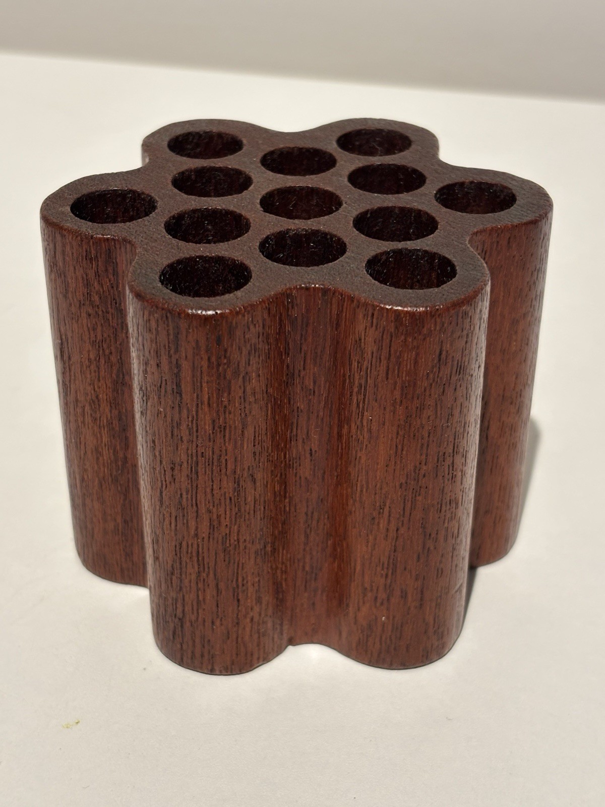 MCM Bonniers TEAK Sculptural Pen Holder  Quistgaard Style