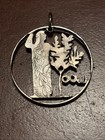 Italy 100 Lire, Minerva facing with olive tree 1979, Cut Coin Pendant. — photo 2