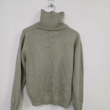 Covernat High Neck Knit Sweater, White Logo