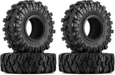 INJORA 1.0 Tires - S5 Crawler Mud Terrain Kraken Claw for SCX24 TRX4M AX24