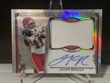 2025 Panini National Treasures #187 Jalen Royals RC Premium RPA /35 - Chiefs