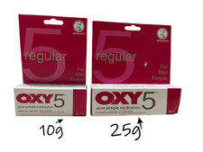 10g / 25g OXY5 For Mild Acne Pimple Medication