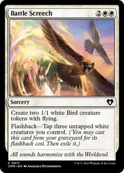 Battle Screech #17 Commander Masters