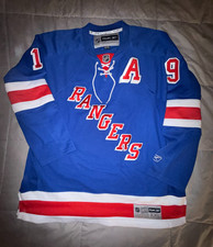Reebok Brad Richards New York Rangers NHL Jersey Size XXL (2XL) Blue *Licensed*
