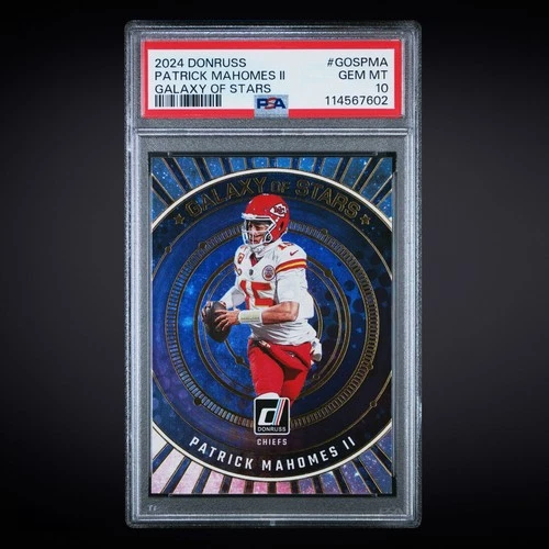 2024 PANINI DONRUSS GALAXY OF STARS #GOSPMA PATRICK MAHOMES II PSA 10