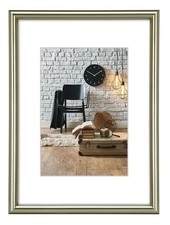 Hama 00066456 Kunststoffrahmen "Sevilla Dekor" 13x18cm Grau Matt