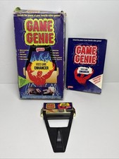 Galoob Game Genie Gold Nintendo NES Game Cartridge Adapter W/Box, Manual Cart