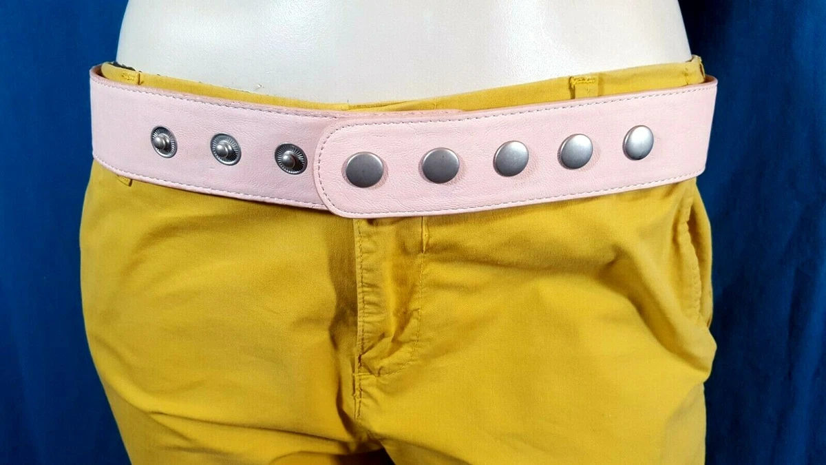 Lollipops Taille 40 90 CM Neuf ceinture femme rose et gris