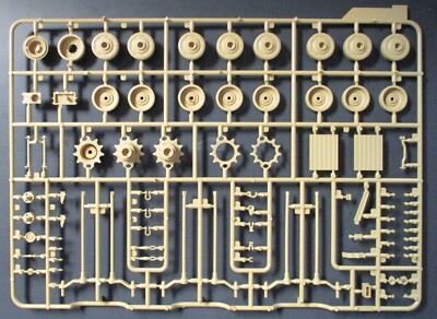 Meng 1/35th Scale US M1A2 Abrams TUSK - Parts Tree A from Kit No. TS-026