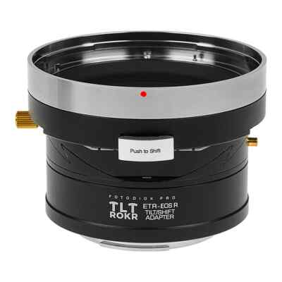 Fotodiox TLTROKR Tilt/Shift Adapter Bronica ETR-Linse an Canon EOSRF Kamera