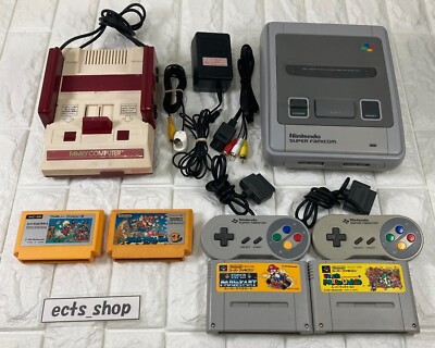 Mario Kart] Nintendo Famicom console Famicom Console games4 SFC FC