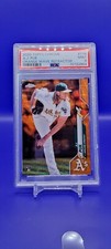 2020 Topps Chrome AJ Puk Orange Shimmer RC #/25