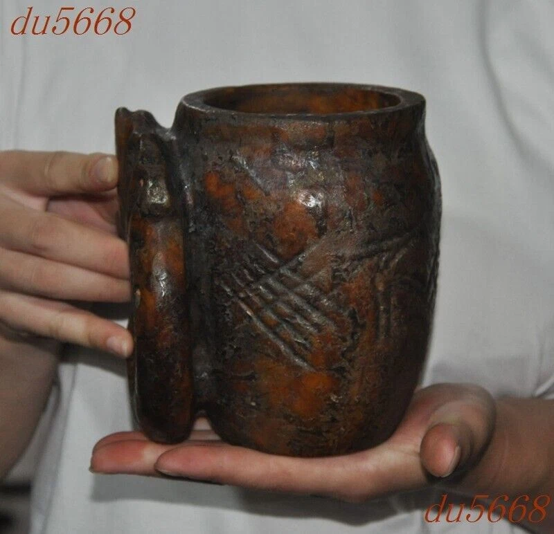 5英寸中国红山文化老玉龙钩坦克罐罐罐罐 — 第 3/4 张图片