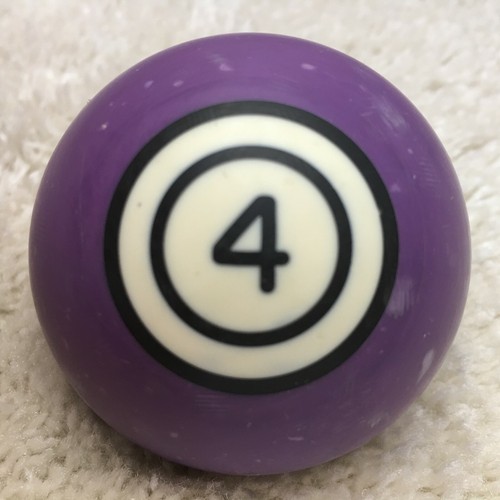 #4 Pool Ball. Antique, Vintage And Current Style Balls. Many To Choose From. - Picture 227 of 353
