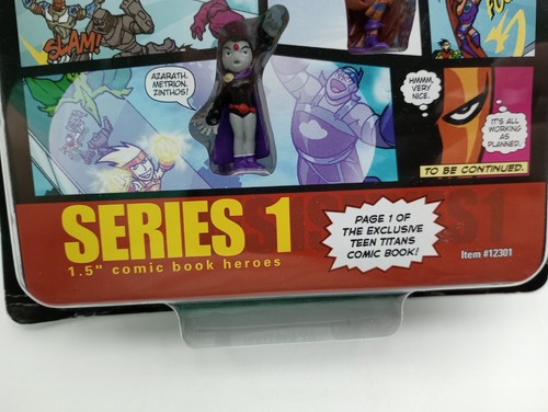 Teen Titans Go! Comic Book Heroes Series 1 Page 1 Exclusive 1.5" Figures *READ* - Picture 5 of 6