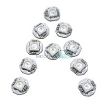 10PCS WS2812B WS2811 IC 10mmx3mm 5V SMD 5050 RGB LED light Sample PCB board