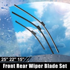 3 Pcs 25" 22" 15" Windshield Wiper Blade Kit for VW Tiguan 2018-2021 Top-Lock
