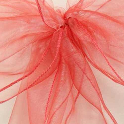 Silla de organza de boda fajas ancho lazo completo para decoración de fiesta 1x-100x - Imagen 69 de 391