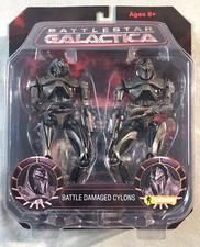 BATTLESTAR GALACTICA TV Series BSG Diamond Select Action Figures DAMAGED CYLONS