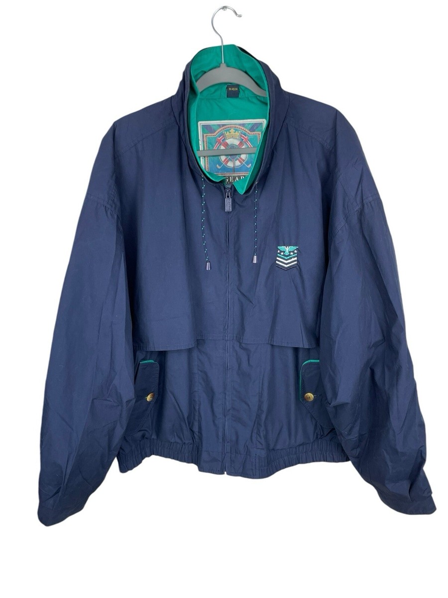 Vintage 90s Gear For Sports Jacket Men XXL Windbreaker Military