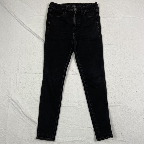 Jeans Jegging American Eagle 360° Super Stretch - Taille 6, Bleu Clair, Occasion Très Bon état