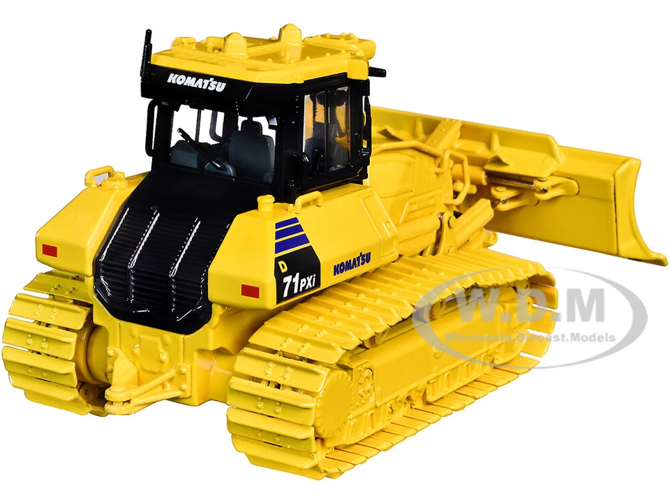 KOMATSU D71PXI-24 DOZER W/ DRAWBAR 1/50 DIECAST MODEL BY FIRST GEAR 50-3425 - Image 2 of 4