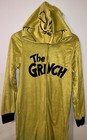 Dr. Seus GRINCH Sleepwear Jumpsuit One Piece Adult MEDIUM Costume Pajamas NEW!