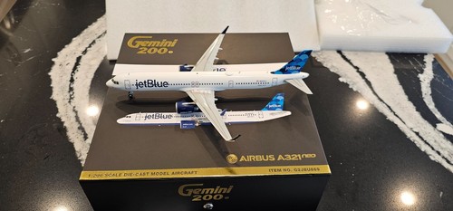 Gemini Jets JetBlue Airways A321-251NXWL 1:200 G2JBU869 2019 Color N2002J