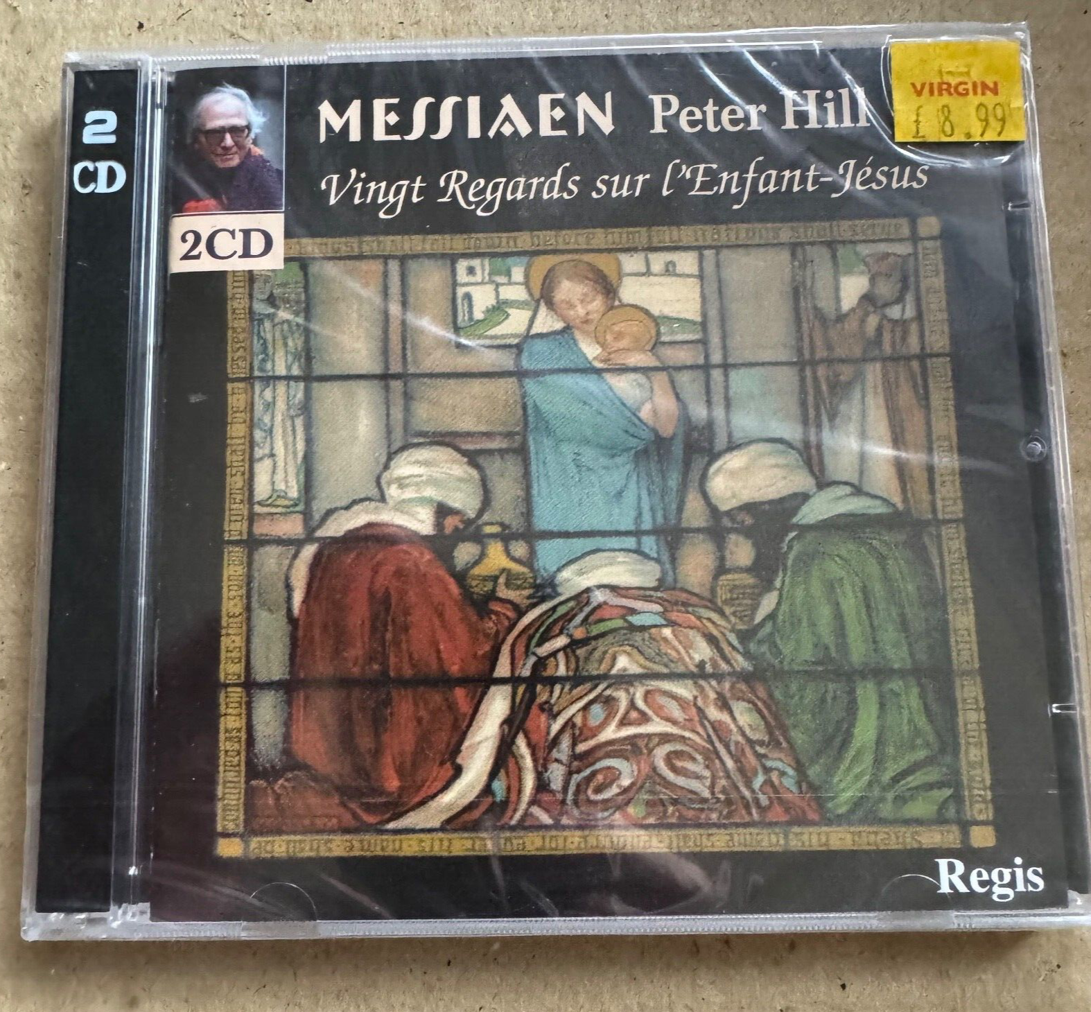 Olivier Messiaen Vingt Regards Sur L'Enfant-Jesus Peter Hill NEW SEALED 2 CD
