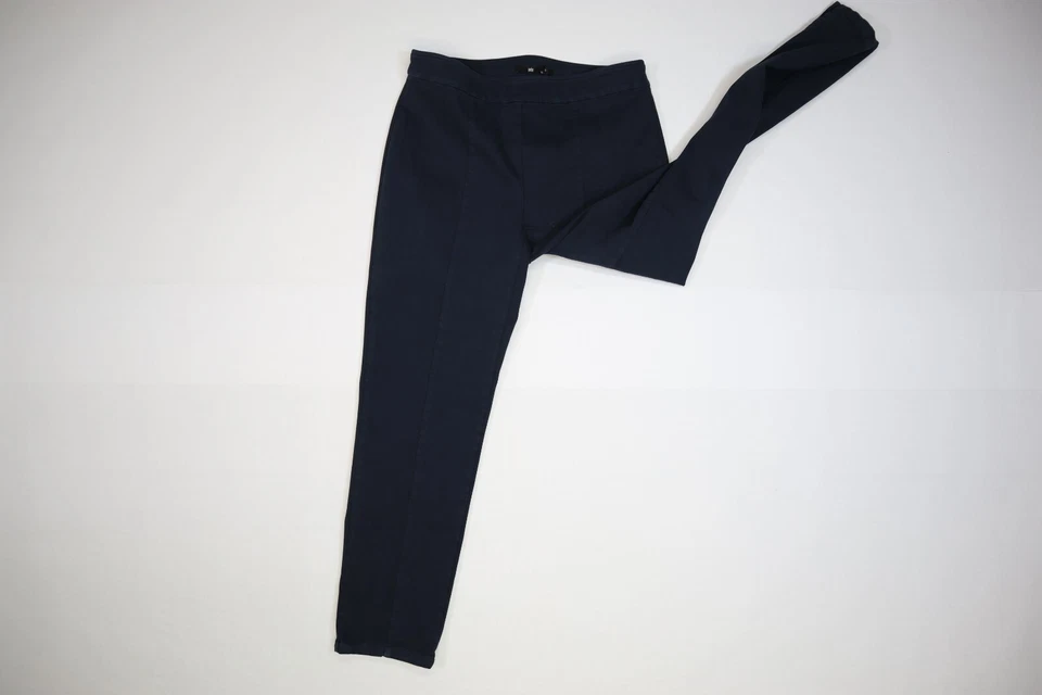 Брюки Jarbo Pallas с разрезом на спине одежда окрашенная темно-синяя эластичная джинсовая ткань женские 12 - Изображение 3 из 4