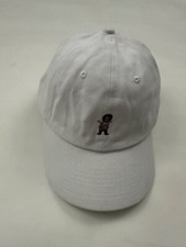 Grizzly Griptape Logo White Adjustable Baseball Cap Hat One Size