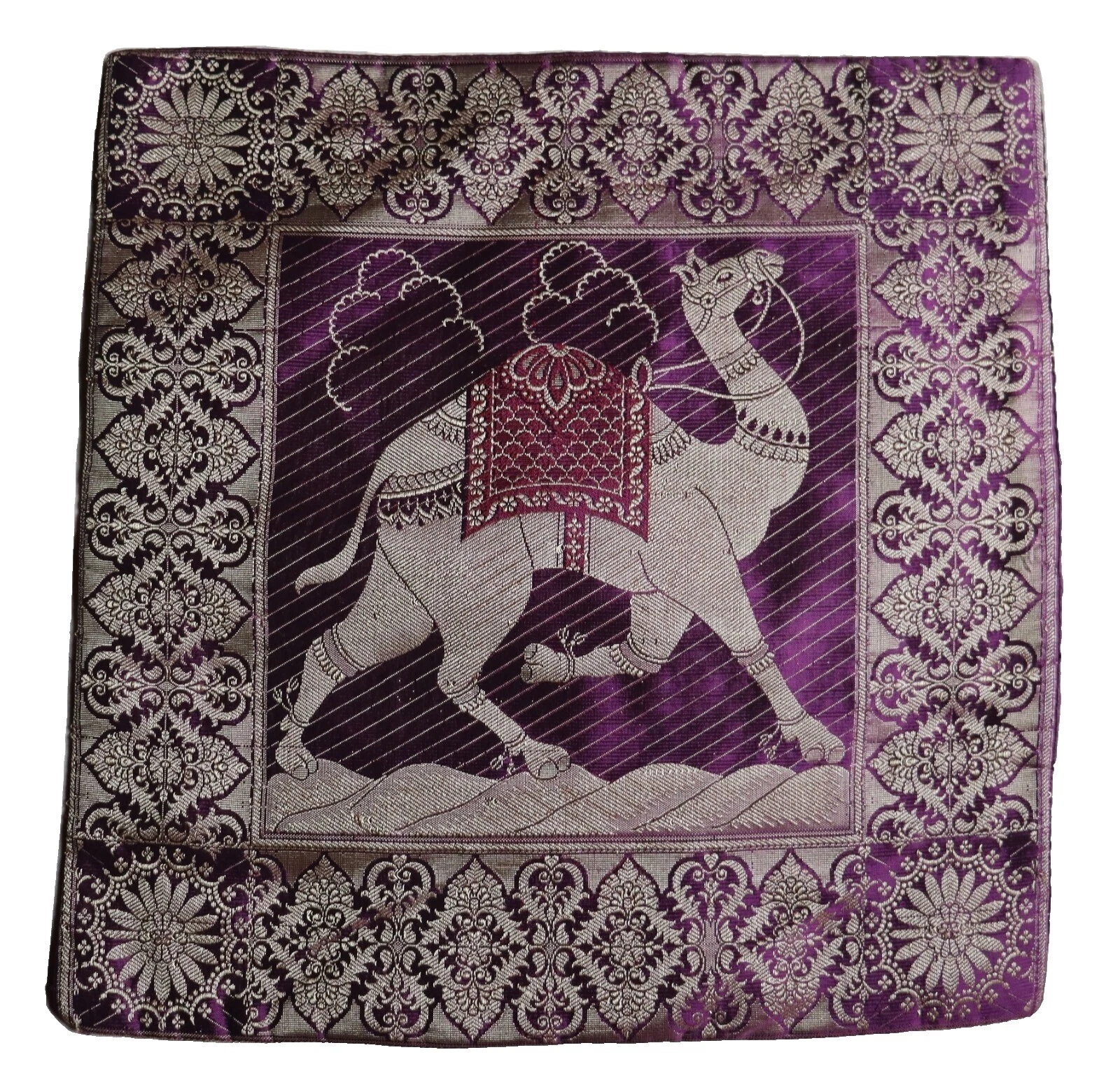 Traditional Embroidered 100% Silk Home Décor Pillows