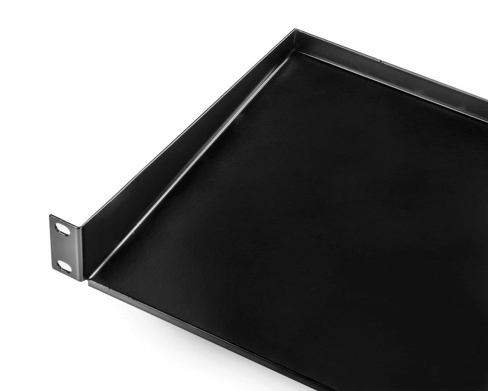 Bandeja de prateleira rack de metal espacial 2 OSP 1U 10" de profundidade para estojos de rack - Imagem 4 de 4