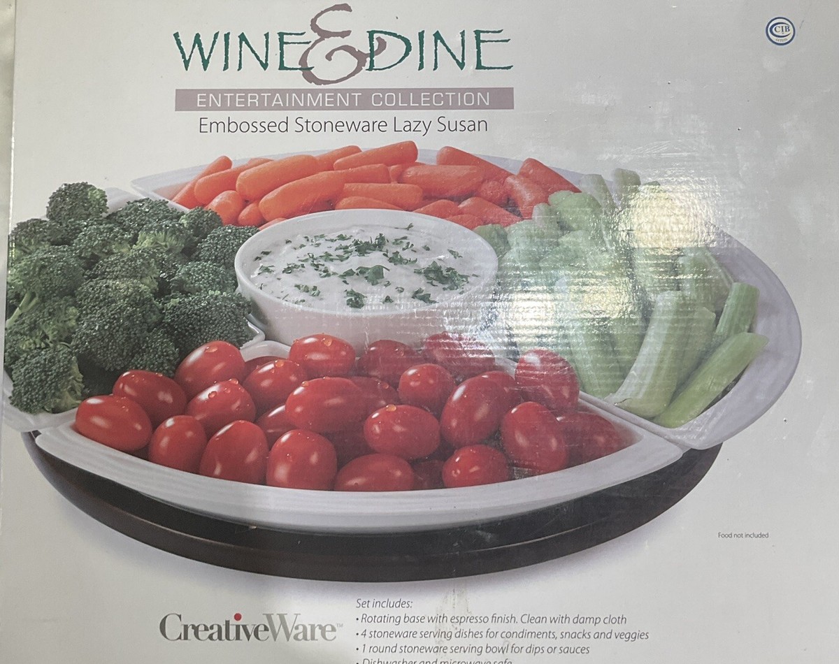 Wine Dine Entertainment Collection Lazy Susan