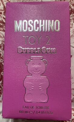 Moschino Toy 2 Bubble Gum by Moschino, 3.4 oz (100 ml) EDT Spray for Women NEW.
