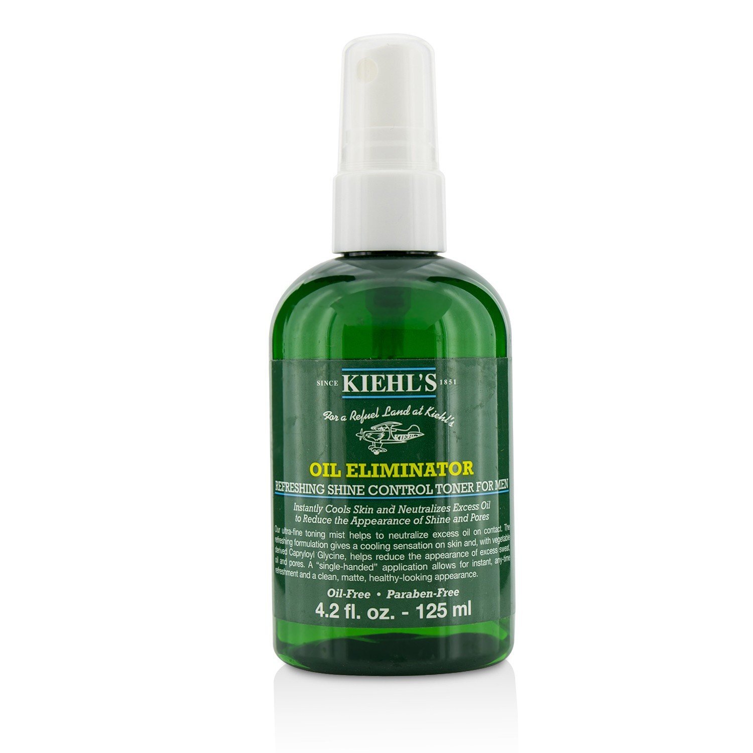Kiehl's Oil Eliminator Refreshing Shine Control Toner for Men 4.2oz