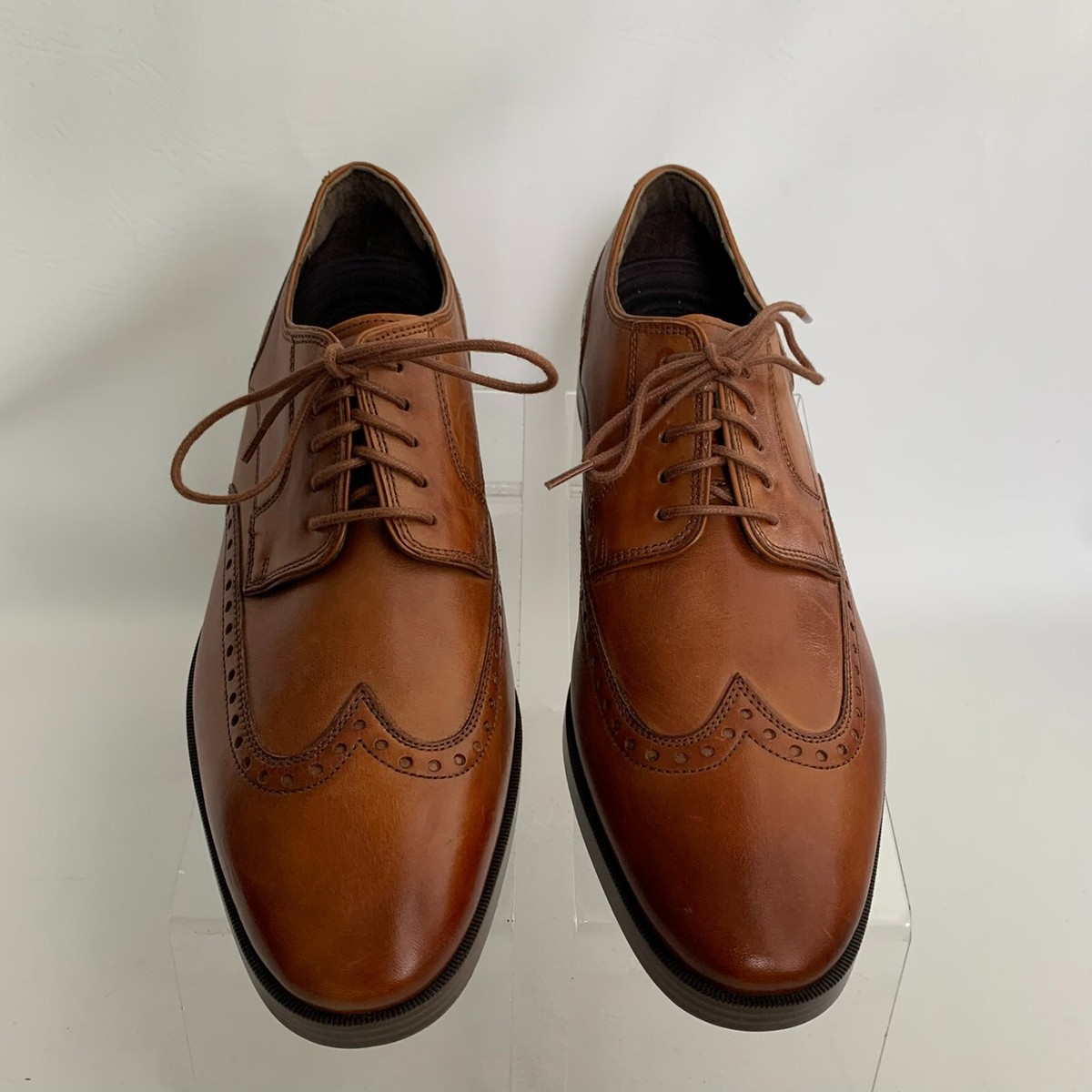 Cole Haan Grand O.S. Oxford Brown Leather Wingtip Brogue Lace Up Shoes 12 Cole Haan Modern Essentials Wing Oxford Men – Sole Mates main image 2