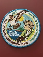 2007 PENNSYLVANIA WILD RESOURCE CONSERVATION FUND PATCH 4" DIAMETER 25th Anniver