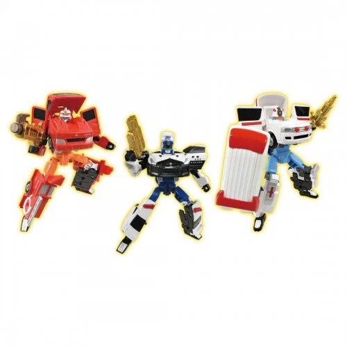 Takara Tomy Tomica Heroes Jobraver - GT-R Emergency Vehicles DX Set - Image 2 of 4