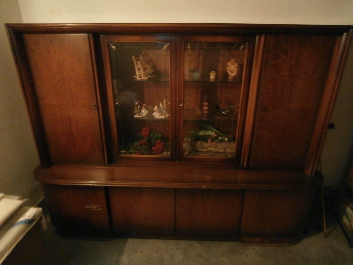 Wohnzimmerschrank 50er/60er Jahre