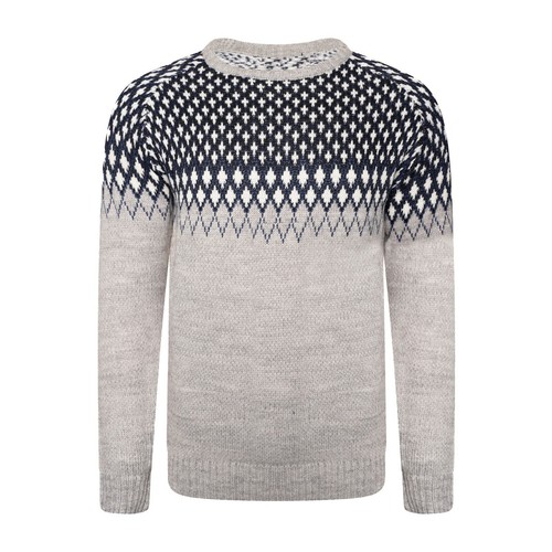 Mens Jumper Knitted Long Sleeve 