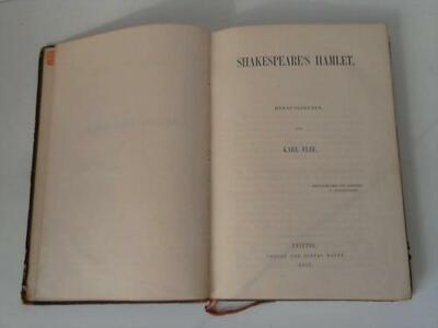 Elze, Karl (Hrsg.): Shakespeare's Hamlet